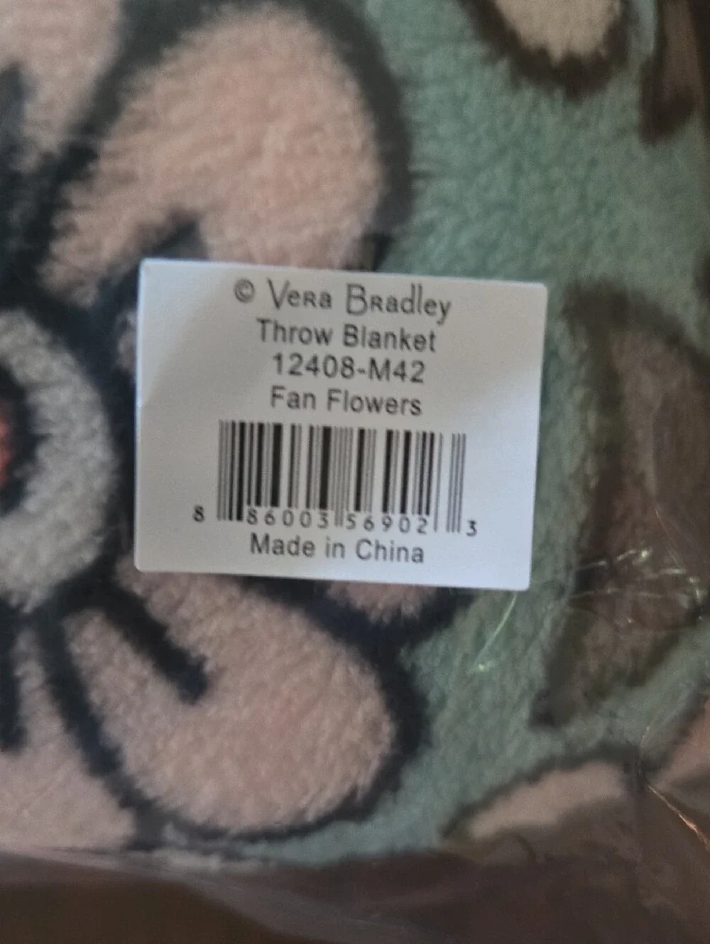 Vera Bradley Fan Flowers 80